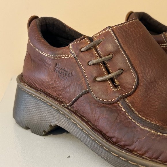 Vintage Dr. Martens 2B18 Slip On Leather Shoes Size US 7 - Picture 6 of 16